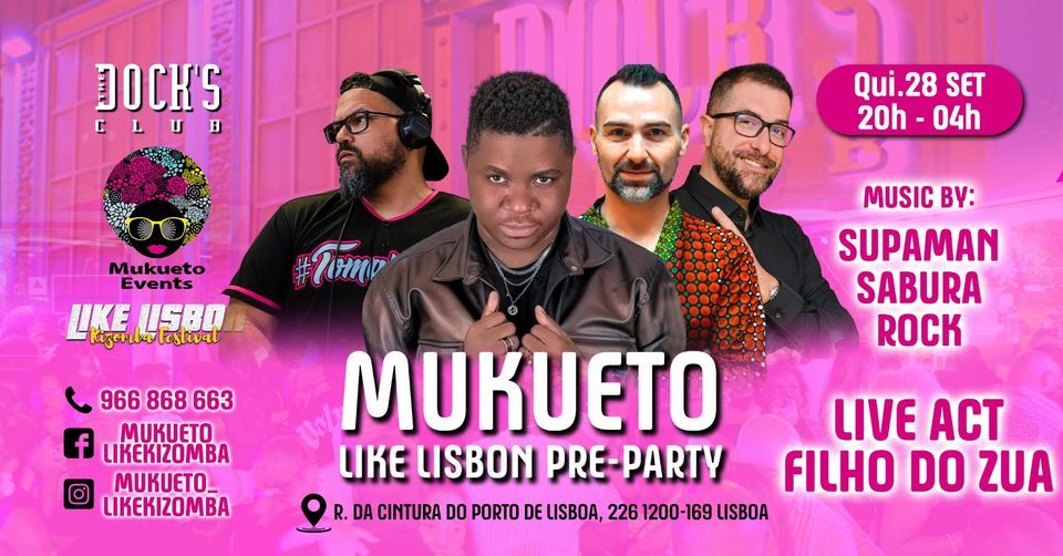 MUKUETO | LIKE LISBON PRE-PARTY