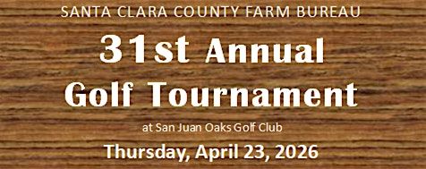 Santa Clara County Farm Bureau Golf Tournament