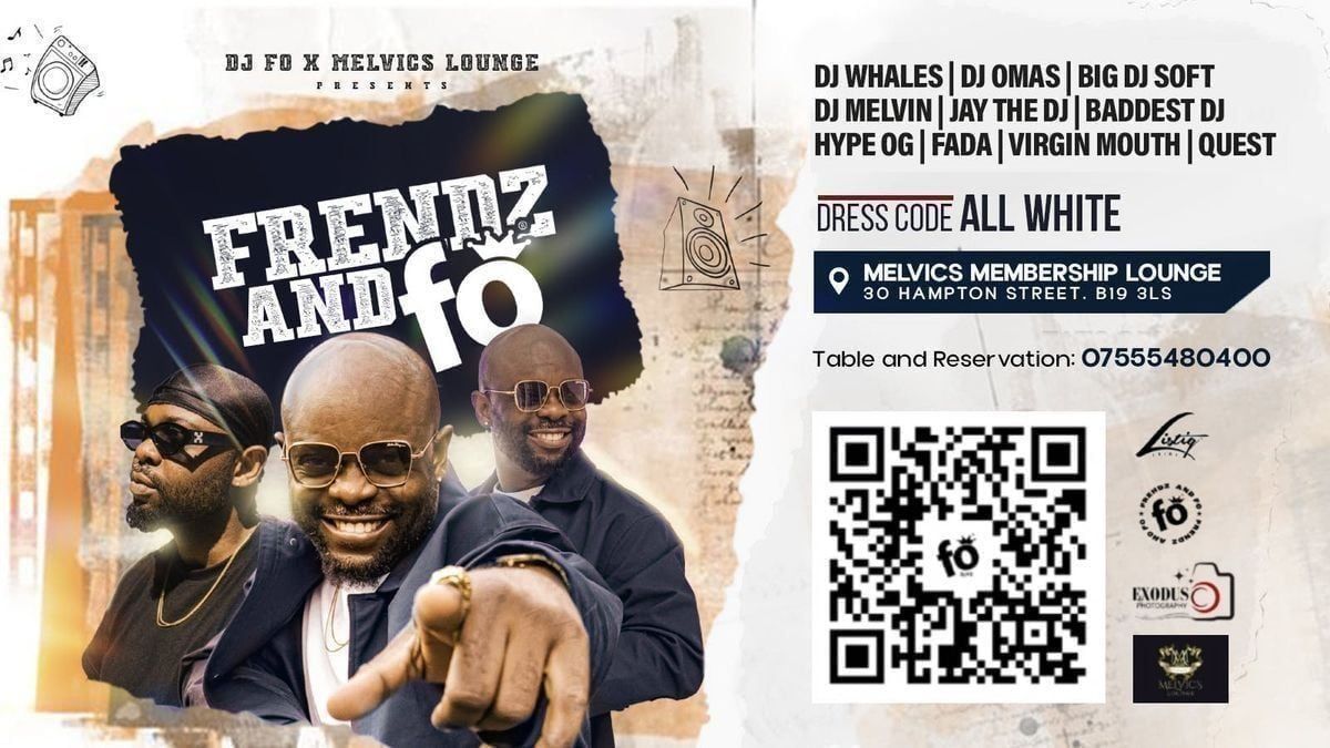 FRENDZ AND FO (All White Edition)