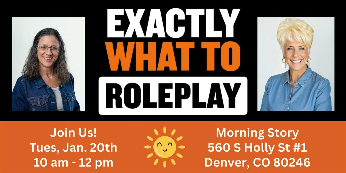 Exactly What to Roleplay\u00ae Game Day