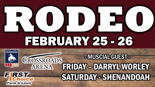 Prca Schedule 2022 Prca Rodeo | Corinth,Ms | Friday | Crossroads Arena, Corinth, Ms | February  25, 2022