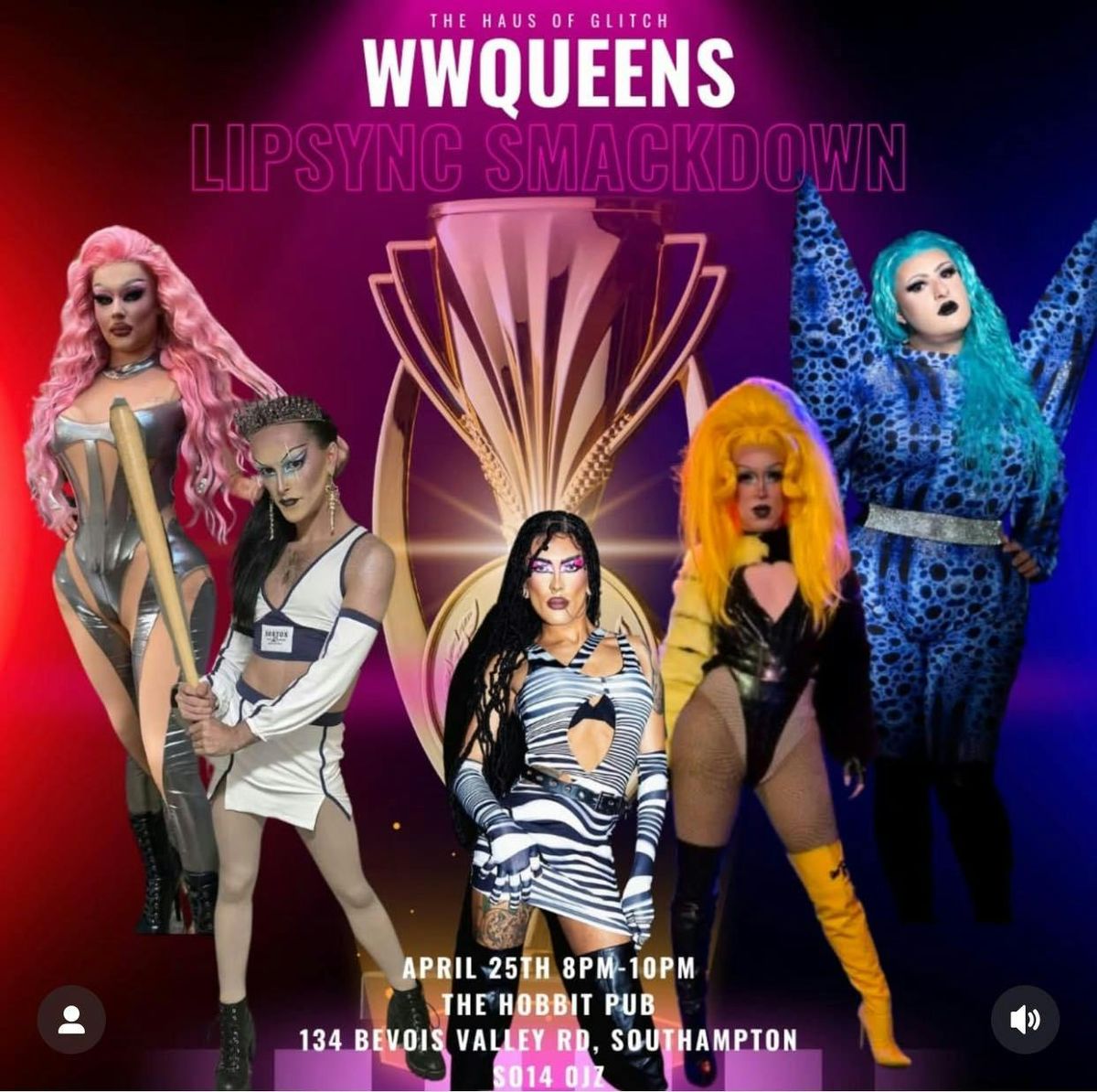 Haus of Glitch - WWQUEENS - Lip Sync Smackdown