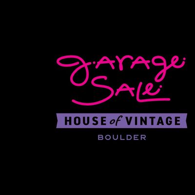 Garage Sale Vintage - Boulder