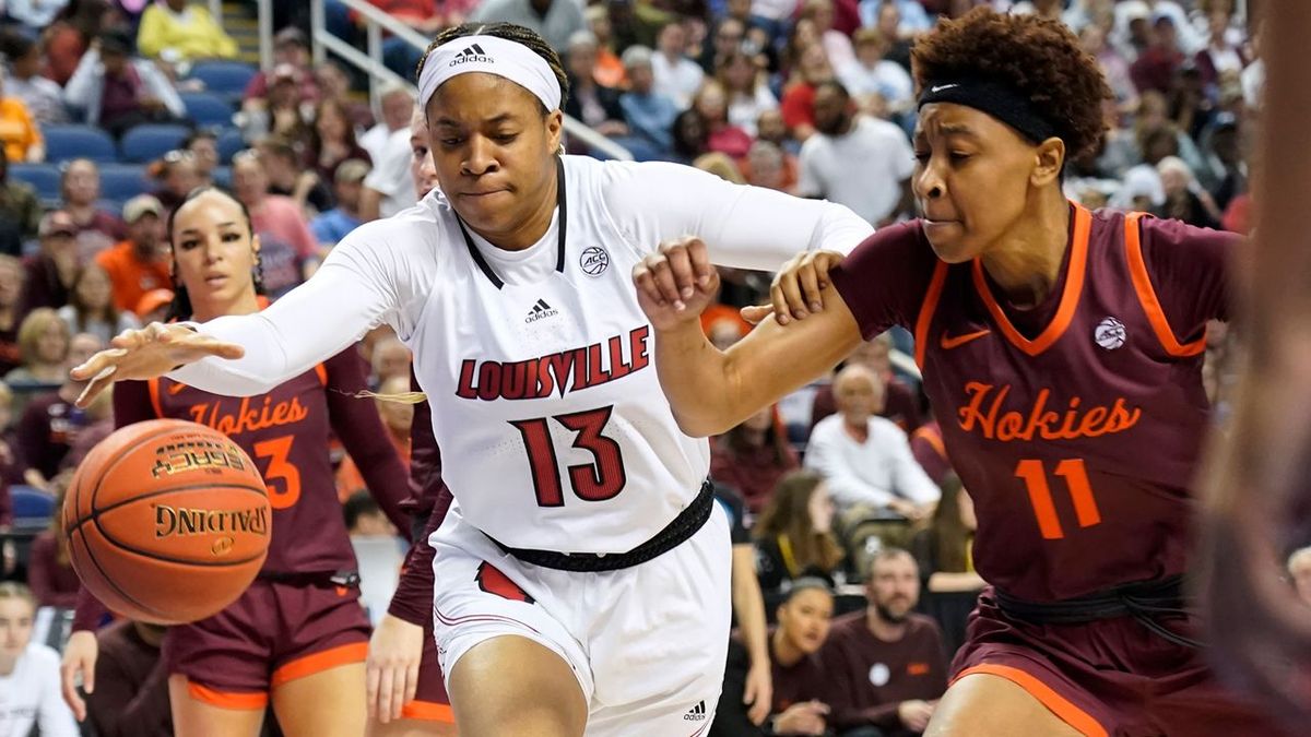 Virginia Tech Hokies at Louisville Cardinals Womens Basketball
