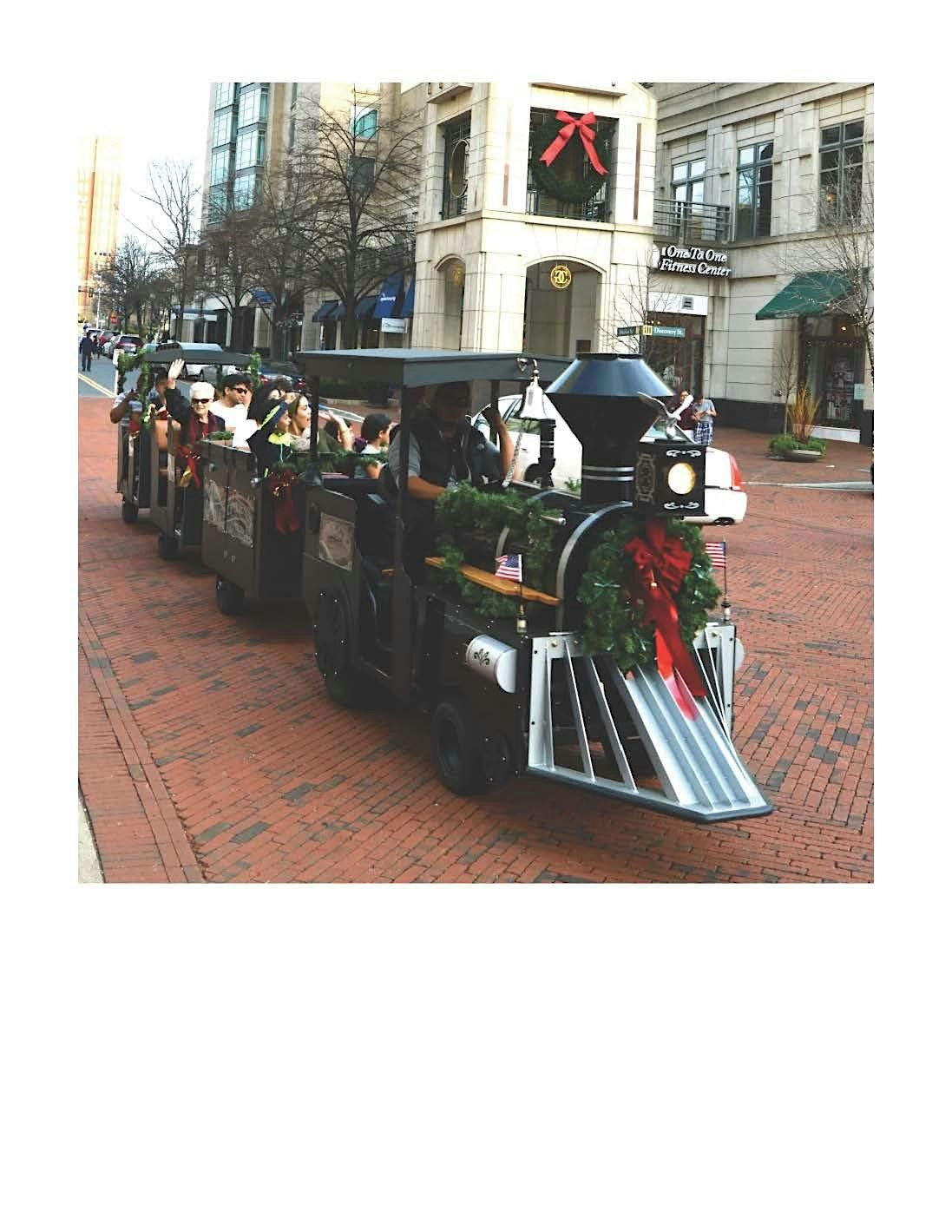 Holiday Train Rides at Reston Town Center