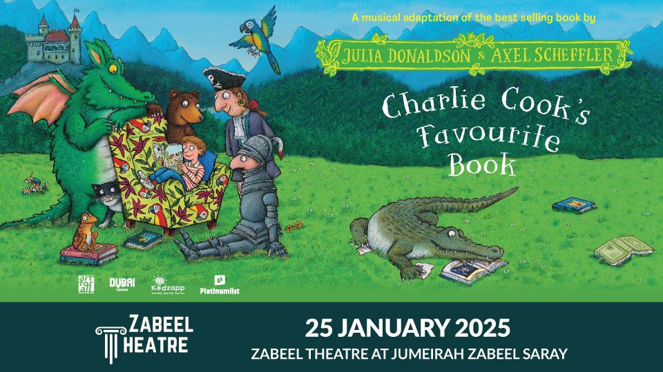 Charlie Cook's Favourite Book at Zabeel Theatre, Dubai