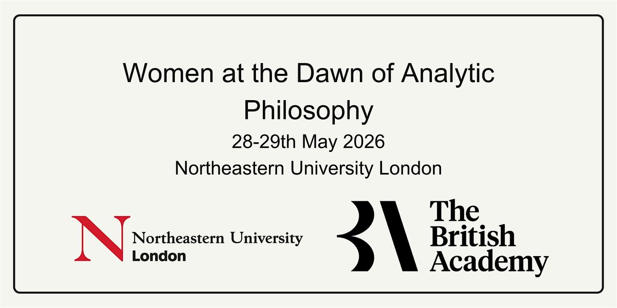 Women at the Dawn of Analytic Philosophy