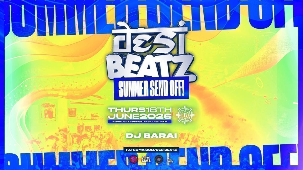 Cambridge Bollywood Dance Troupe : Summer Send Off | 18.06.26 | REVS CAMBRIDGE