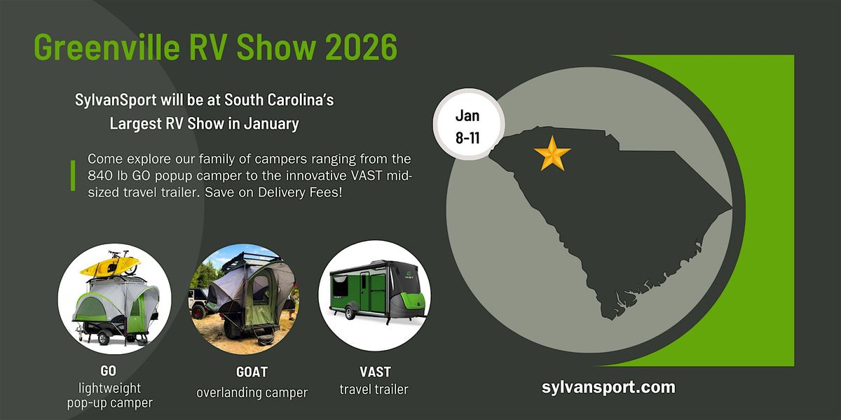 See the VAST travel trailer, GO & GOAT Campers in Greenville