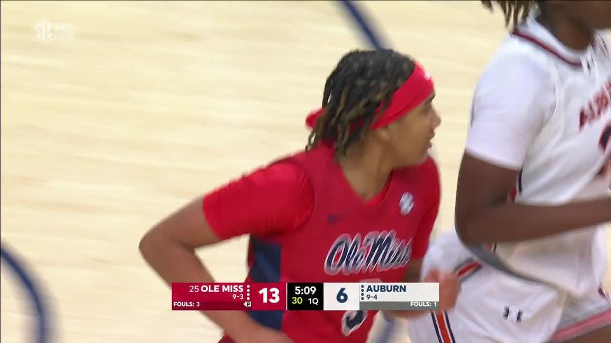 Auburn Tigers at Ole Miss Rebels Womens Basketball at The Pavilion at Ole Miss