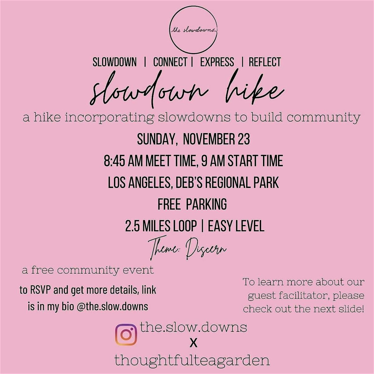 A Slowdown Hike with a Guided Tea Ceremony