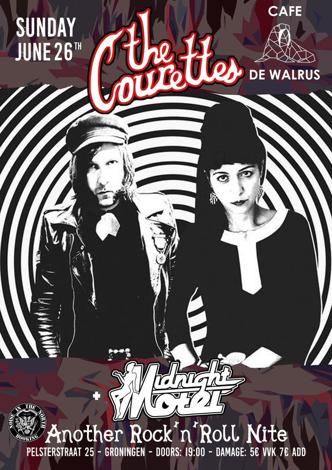Live at De Walrus: The Courettes (DE) + Midnight Motel