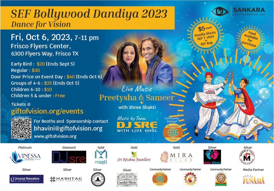 SEF Bollywood Dandiya 2023