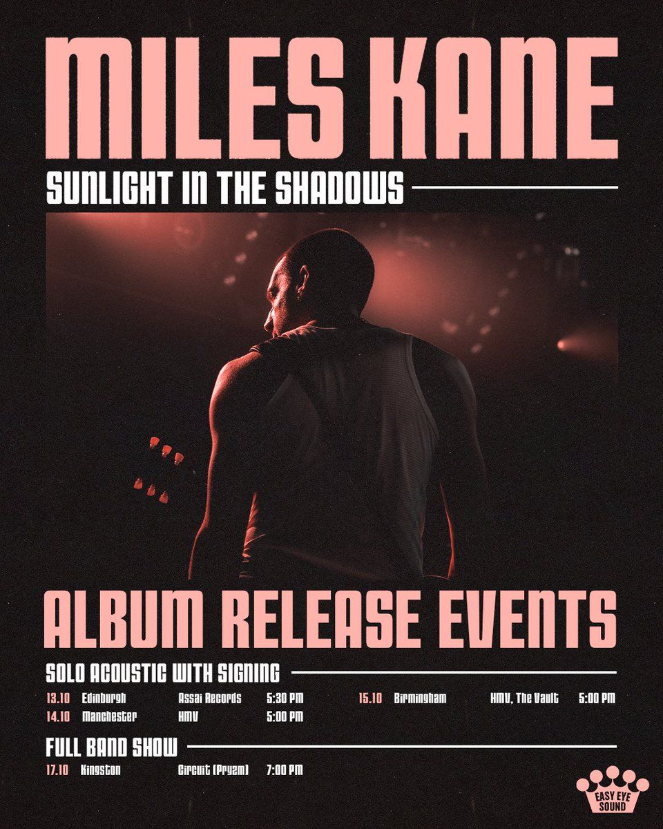 Miles Kane Birmingham Tickets