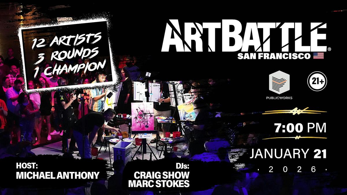 Art Battle San Francisco - January 21, 2026
