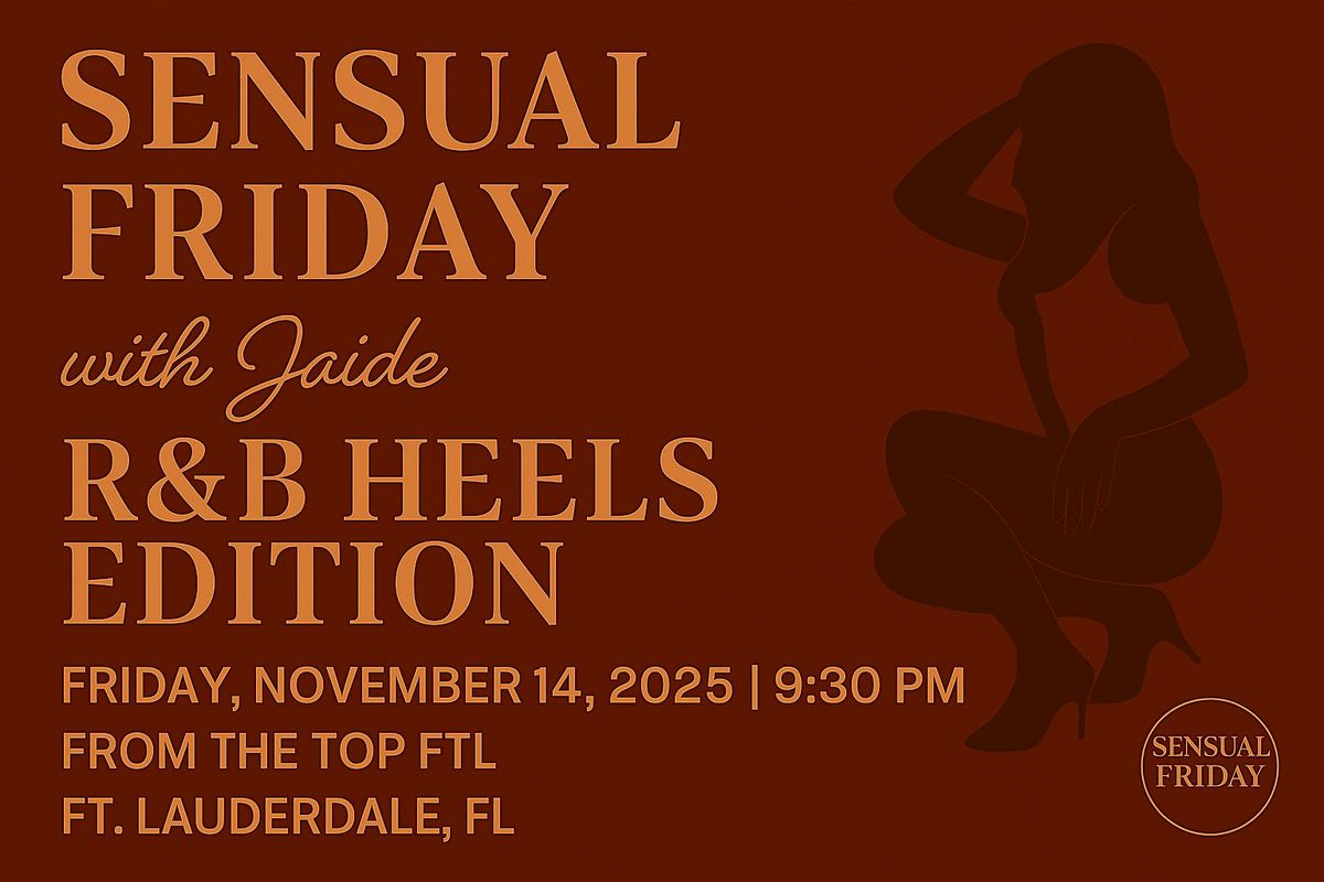 Sensual Friday with Jaide: R&B Heels Edition