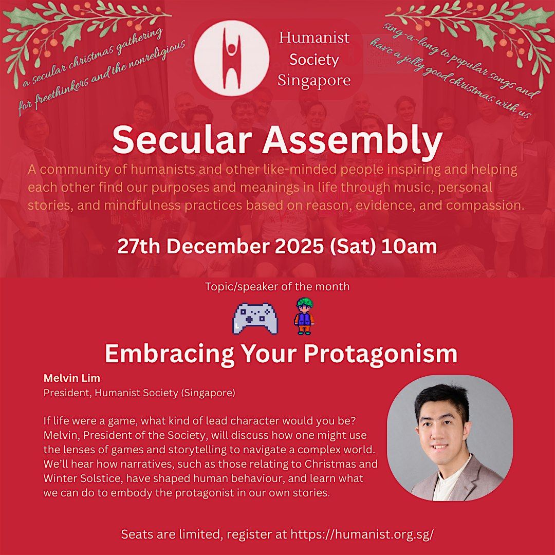 Secular Assembly: a non-religious Christmas celebration