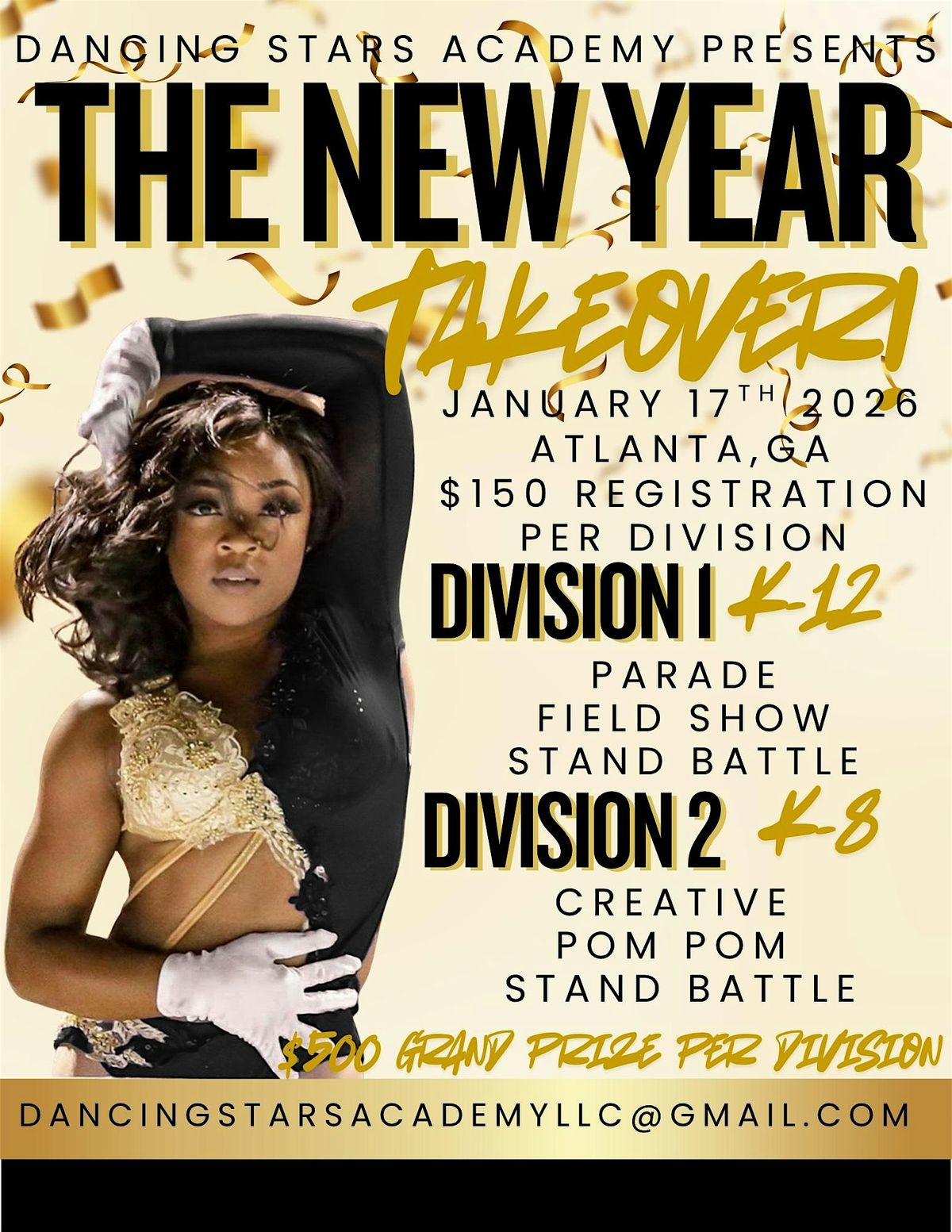 Dancing Stars Academy Present: The New Year Take Over Majorette Competition