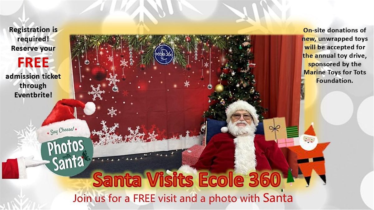Photos with Santa @ Ecole 360 - Arlington Heights