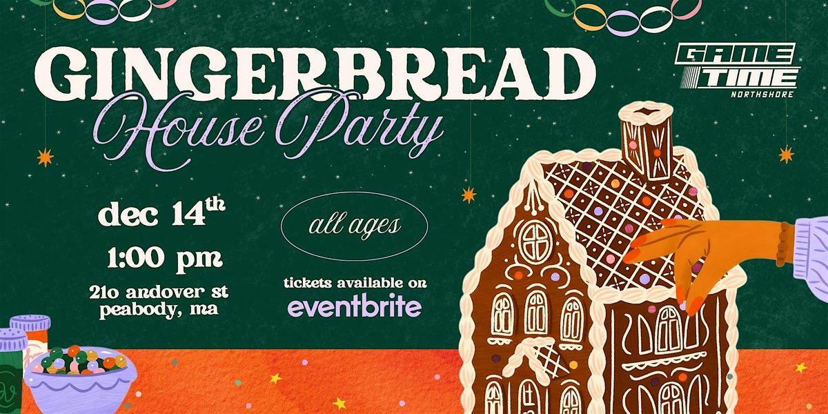 Gingerbread House Decorating Party | Gametime Northshore \u2744