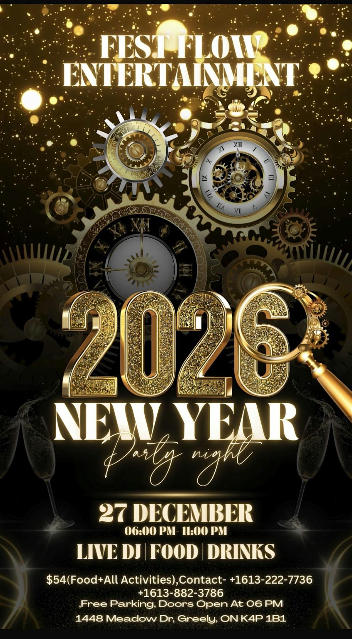 THE BIG FEST NIGHT! - BOLLYWOOD NEW YEAR PARTY