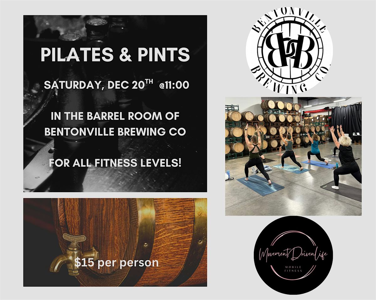 Pilates & Pints at Bentonville Brewing Co.