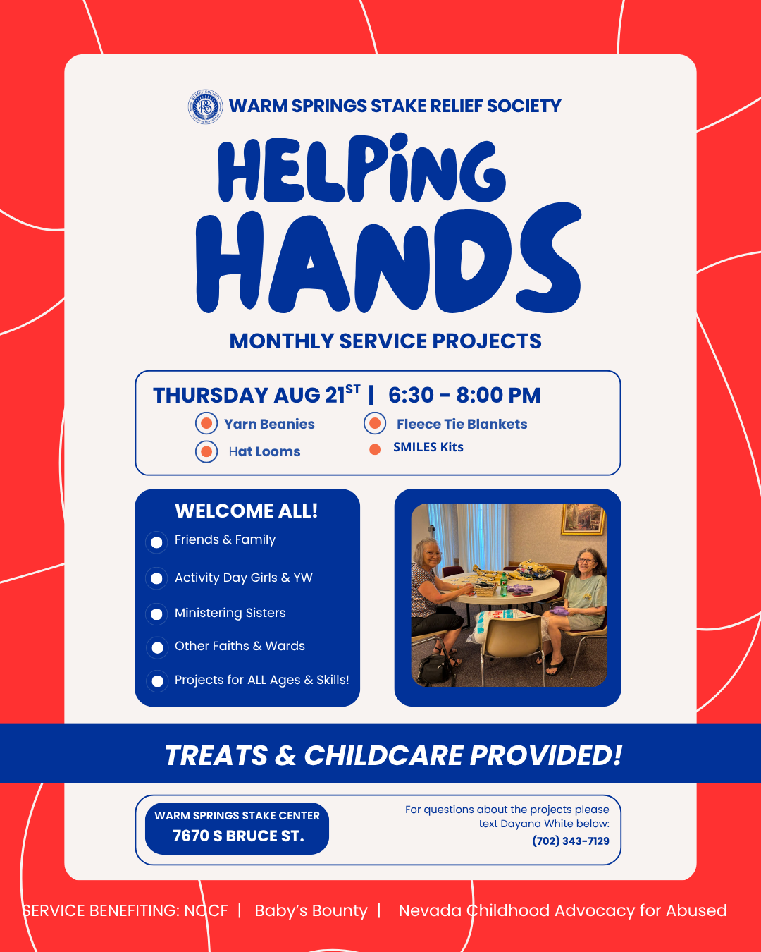 Community Service Night for Women and Girls