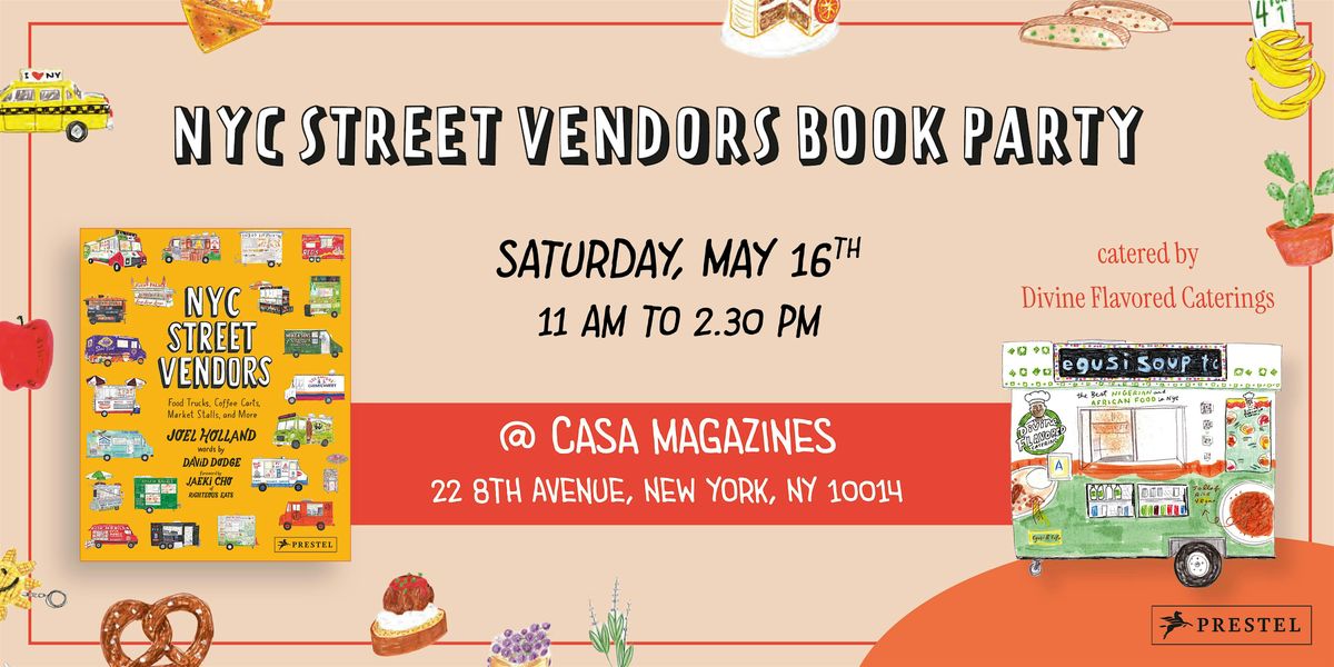 NYC Street Vendors Book Party