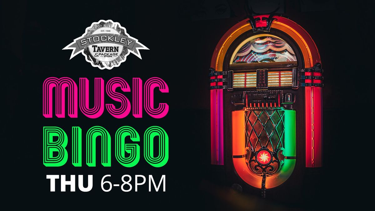 Music Bingo at The Tavern | Stockley Tavern, Georgetown, DE | June 20, 2024