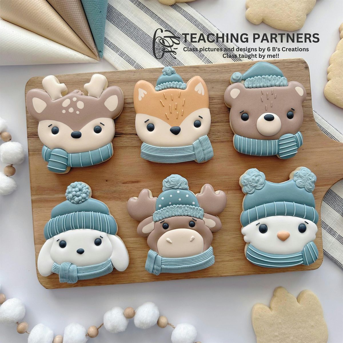 "Winter Friends" Cookie Decorating Class w\/ My Cookie Cottage