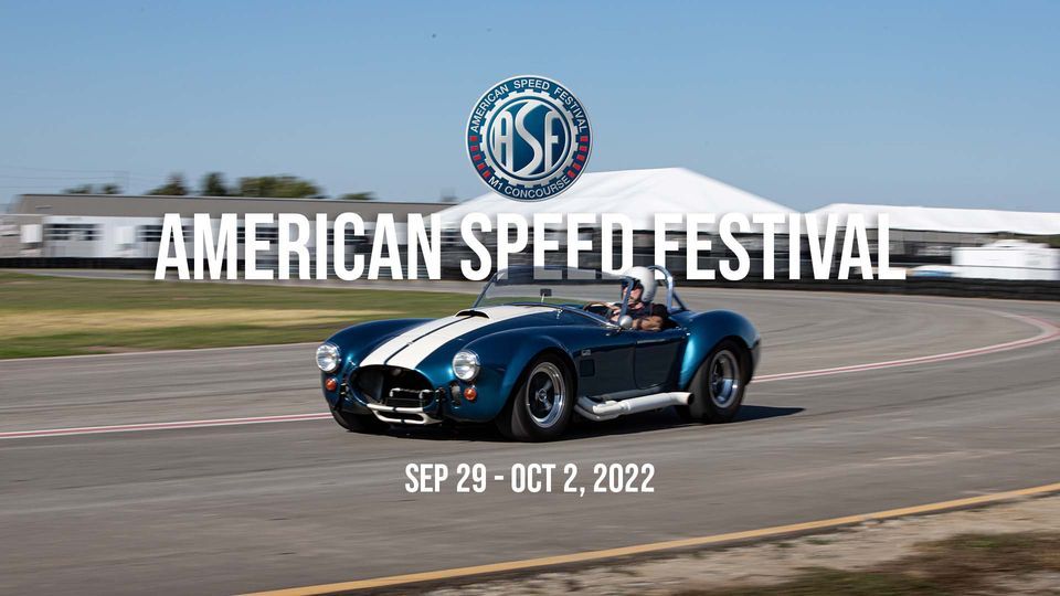 American Speed Festival 2022 M1 Concourse, Pontiac, MI September 29