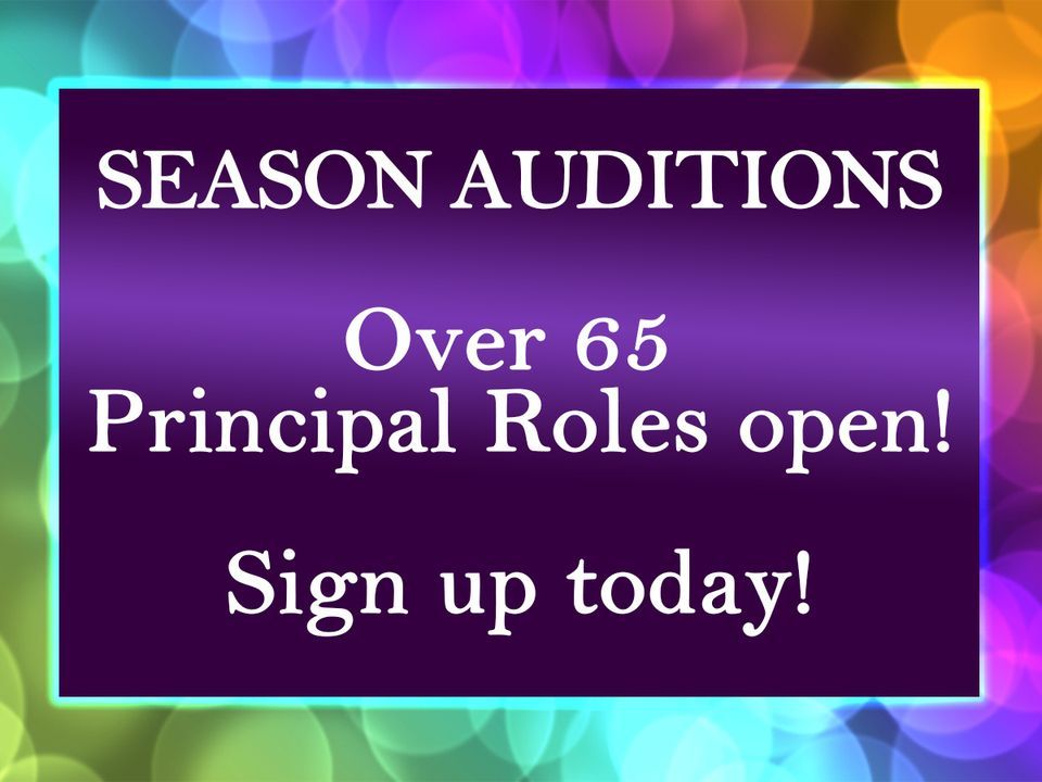 20232024 Season Auditions Rivertown Theaters for the Performing Arts