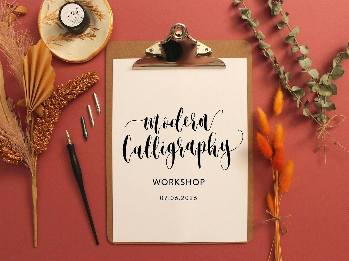 Beginners Dip Pen Modern Calligraphy Workshop