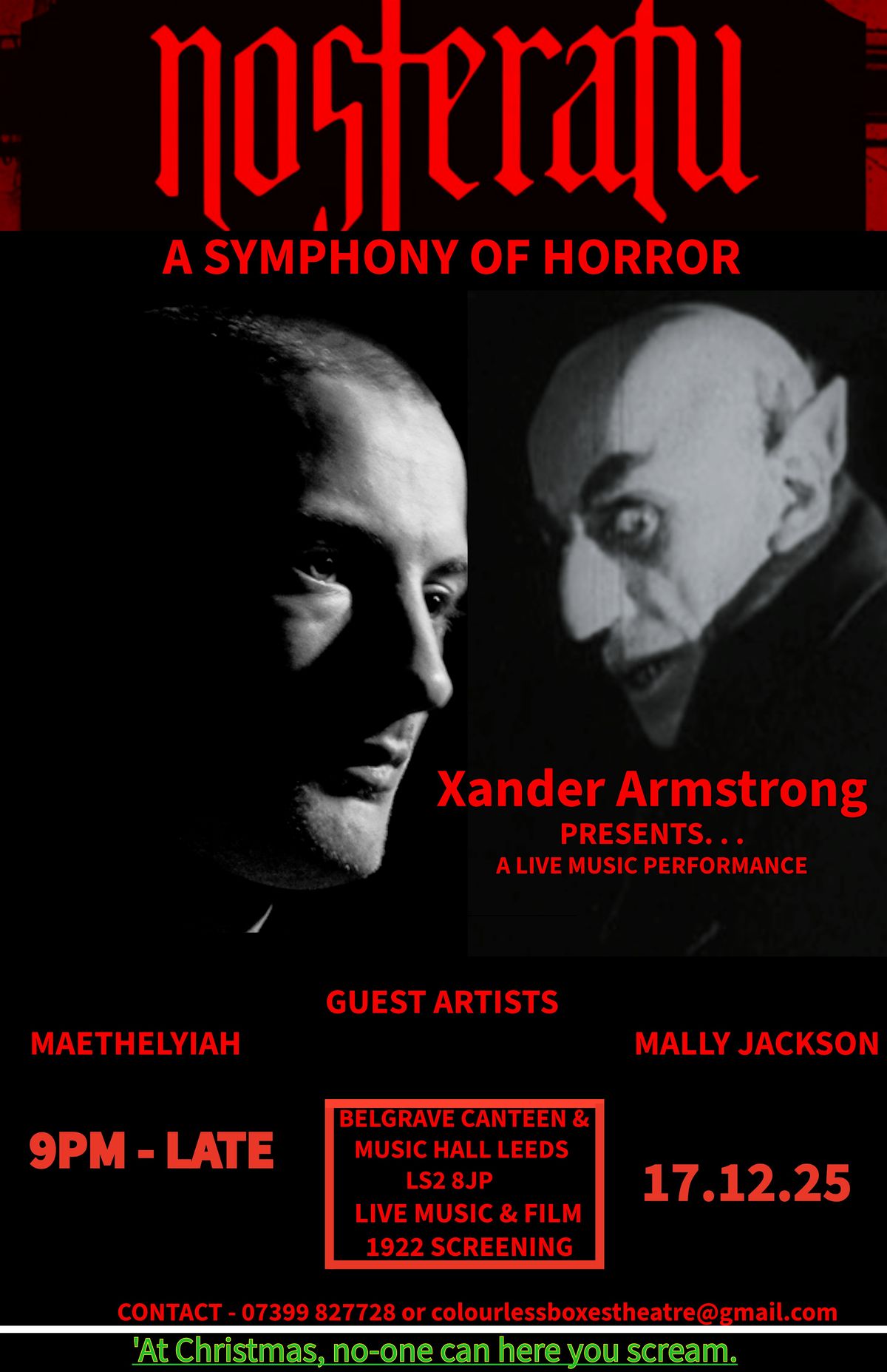 Nosferatu: A Symphony of Horror \u2014 Reimagined by Xander Armstrong
