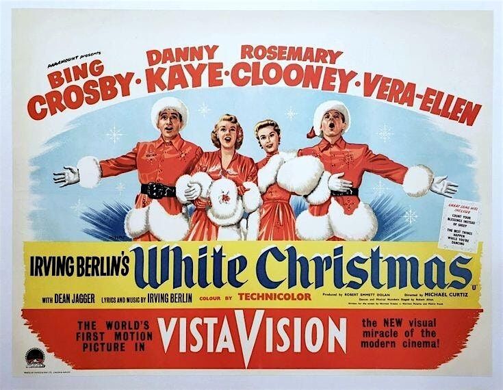 White Christmas (1954, 119 mins Cert U)