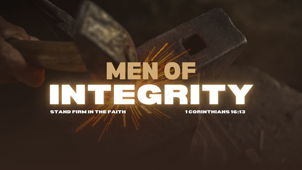 Men of Integrity 2025 Men of Faith Conference West Middlesex