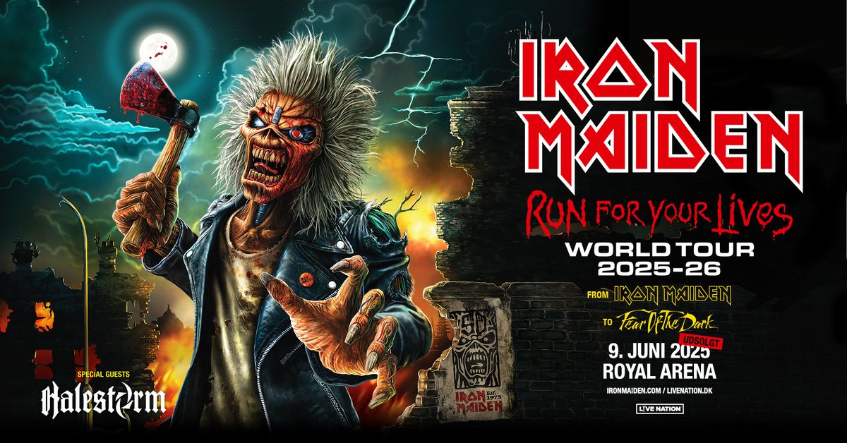 Iron Maiden "Run For Your Lives World Tour 2025/26" / Royal Arena 9