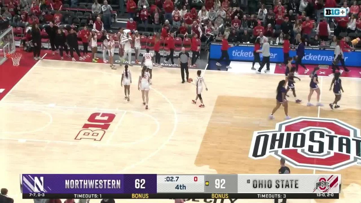 Northwestern Wildcats Women's Basketball vs. Ohio State Buckeyes