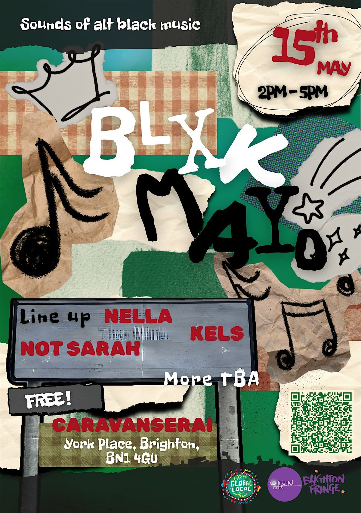 BLXK MAYO X Brighton Fringe