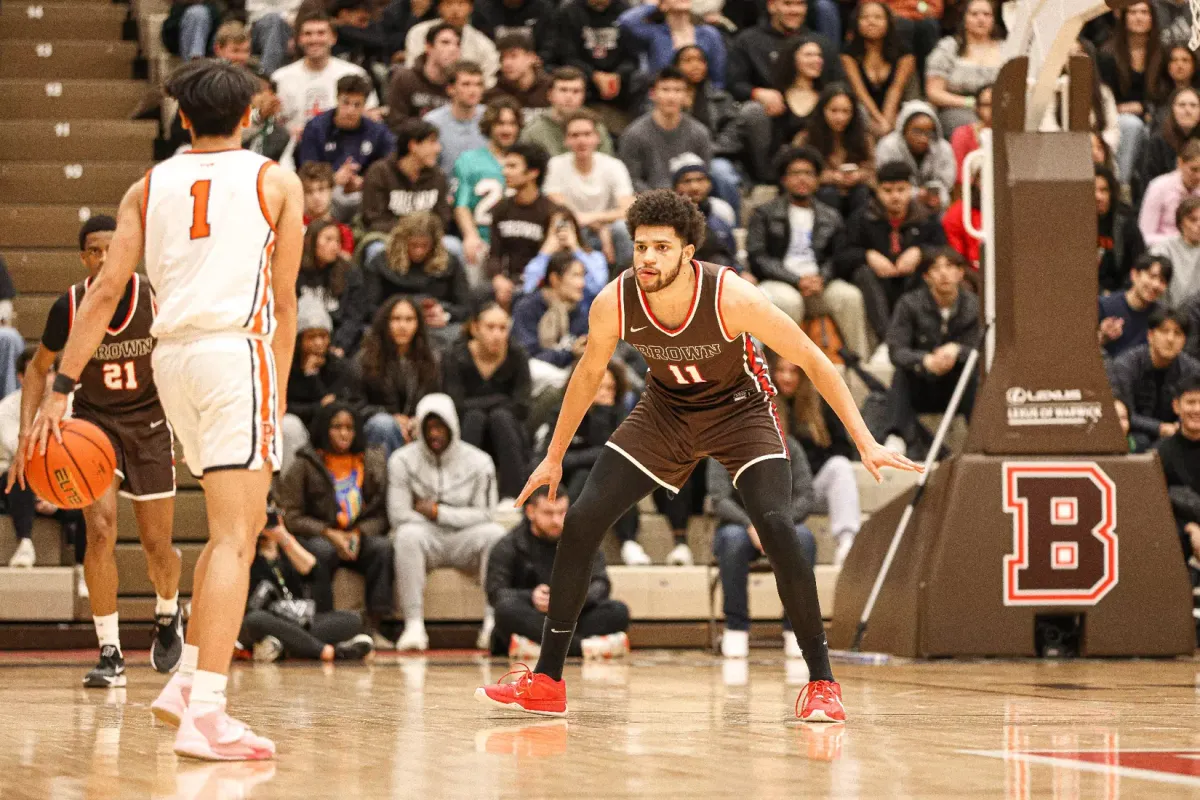 Brown Bears at Princeton Tigers Mens Basketball