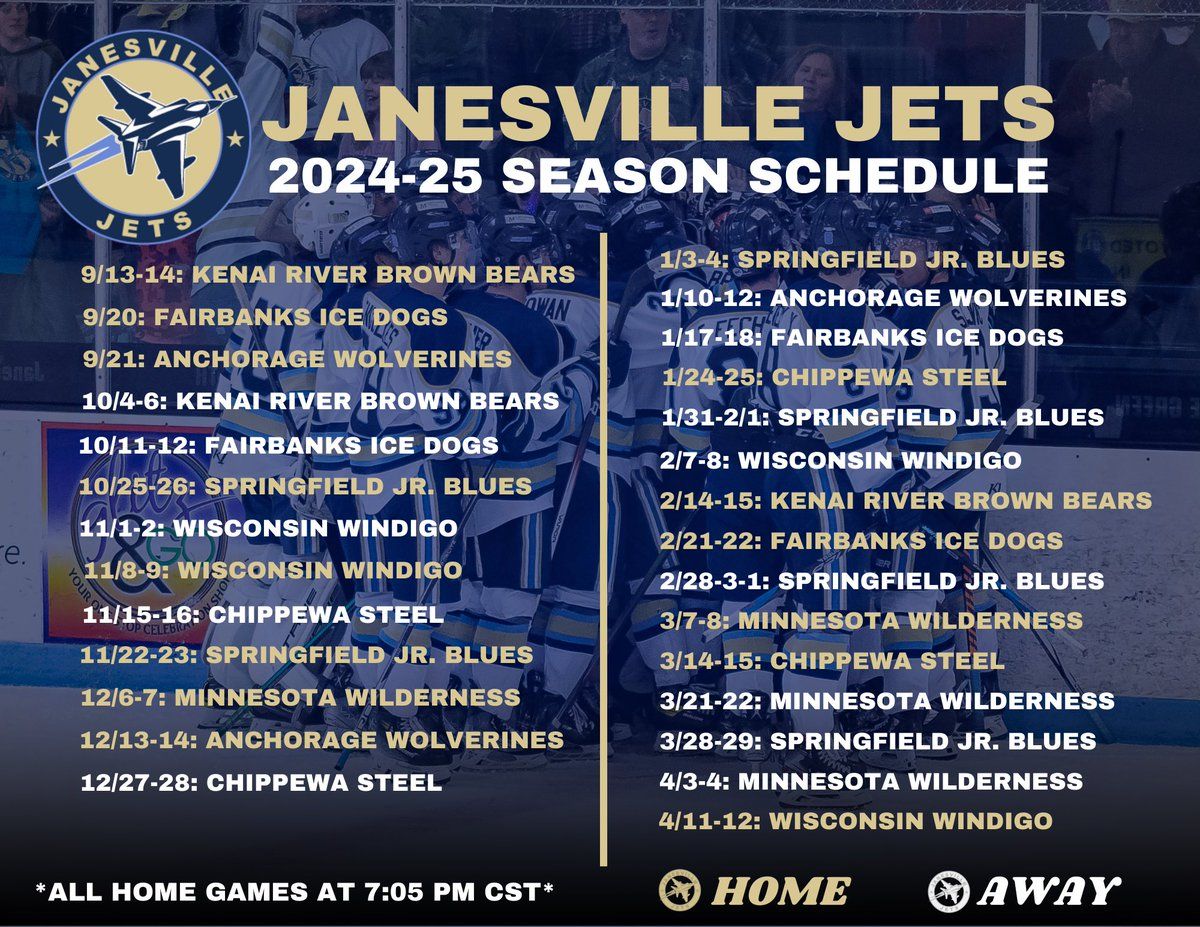 Janesville Jets vs. Fairbanks Ice Dogs