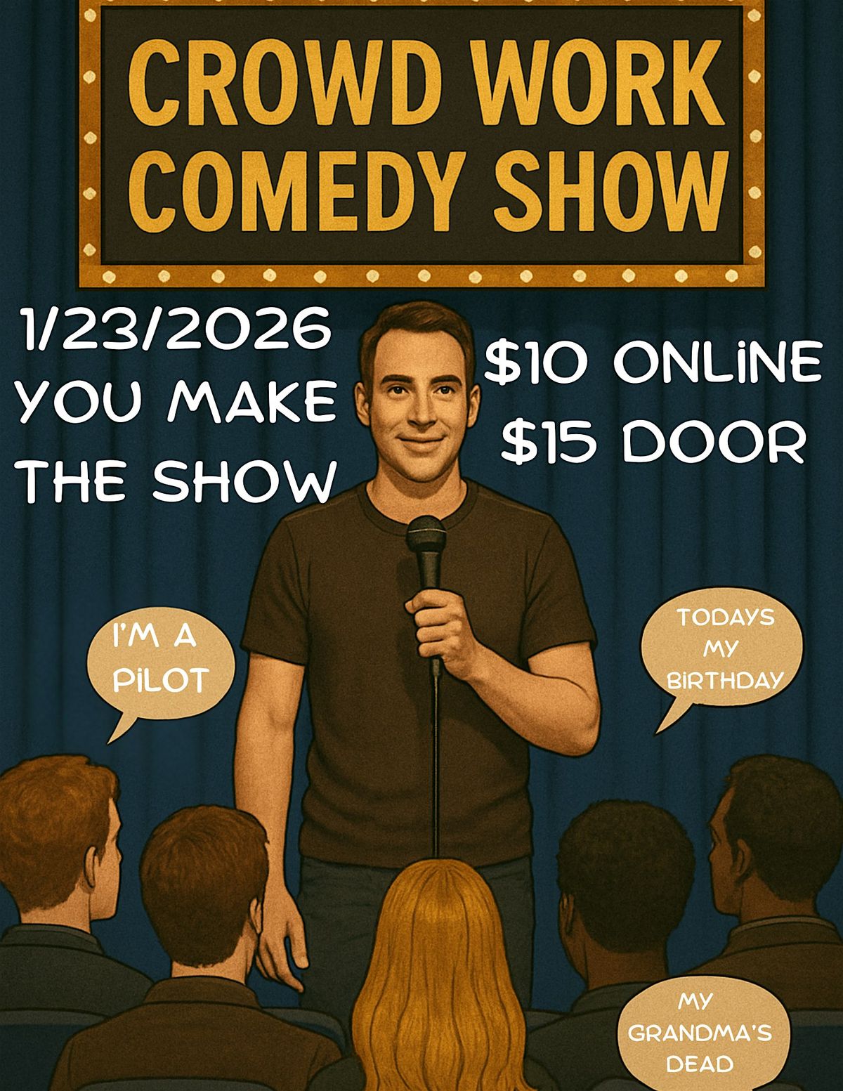 Crowd Work Comedy Show