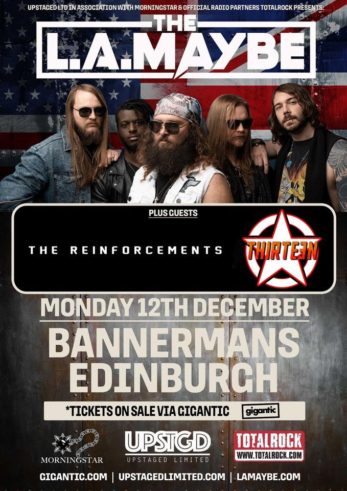 The L A Maybe The Reinforcements Thirteen Bannermans Bar the-l-a-maybe-the-reinforcements-thirteen-bannermans-bar