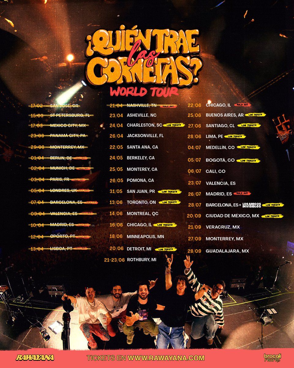Rawayana Madrid Tickets