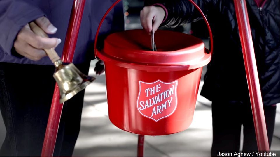 Red Kettle Drive Woodland Hills Mall, Tulsa, OK November 12, 2022