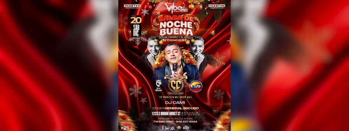 SALSA DE BUENA NOCHE - CRISTIAN FERNANDEZ Y SU ORQUESTA 