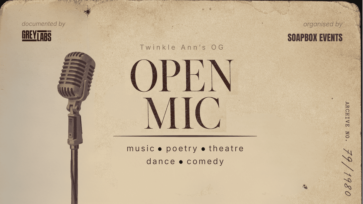 Open Mic by Soapbox