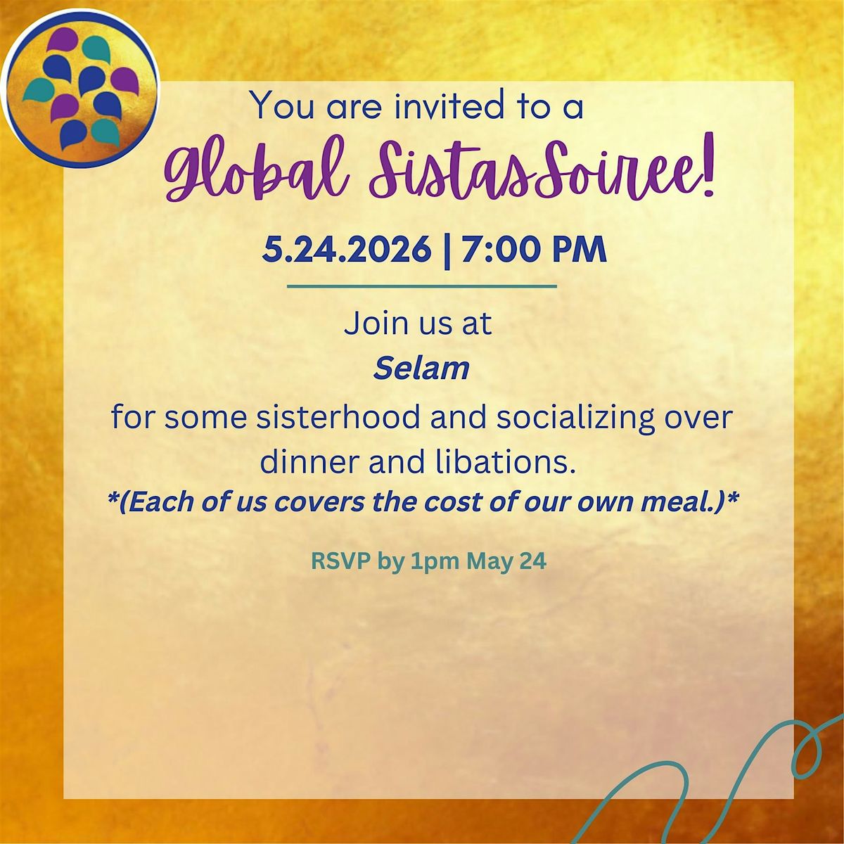 Global Sistas Soiree! - A Pre-NAFSA tradition...