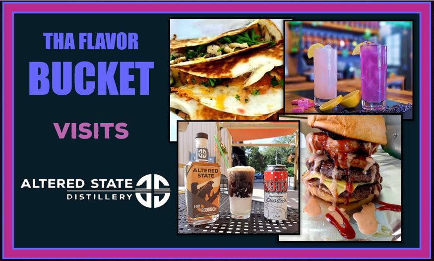 Tha Flavor Bucket Food Truck at Altered State Distillery Altered
