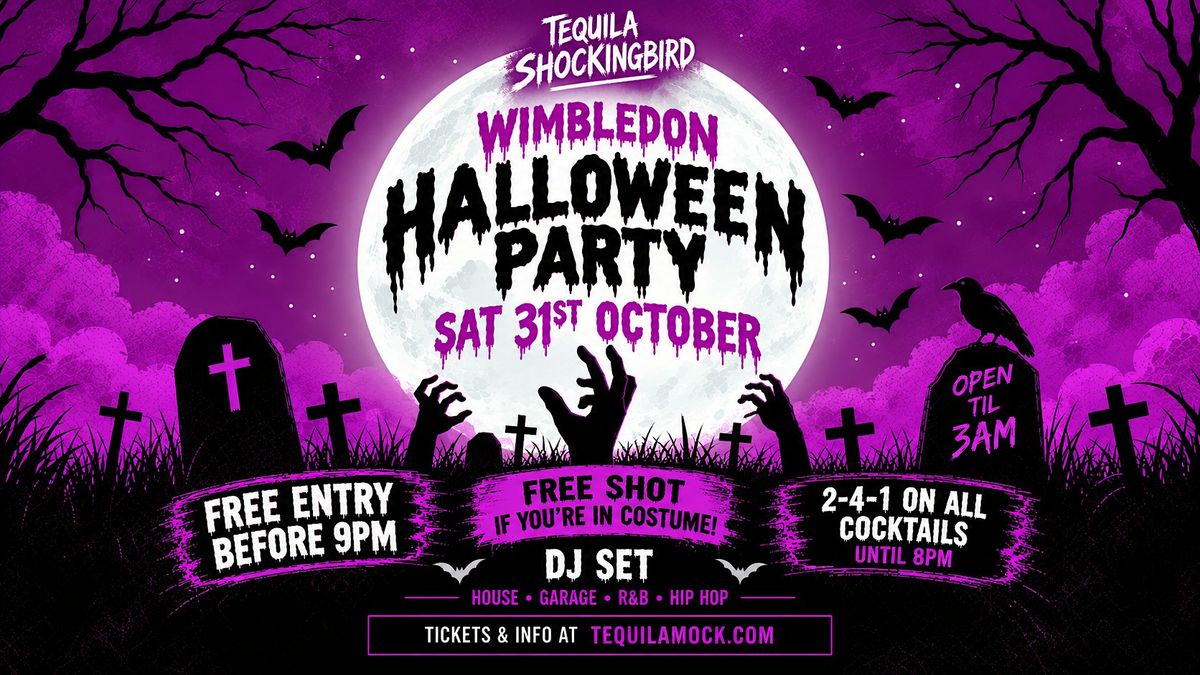 Tequila Mockingbirds Halloween Party at Tequila Mockingbird Wimbledon ...